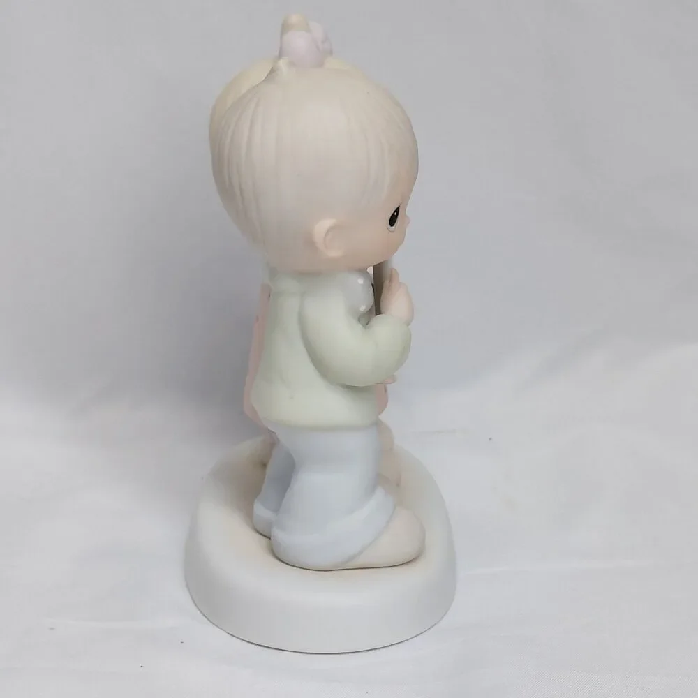 Precious Moments Figurine 40 th Anniversary God Blessed Our Years Together